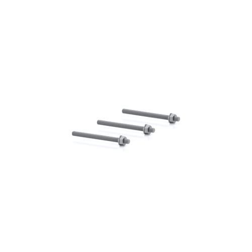 Picture of Injection-threaded rod M10 x 130, Steel galvanised, Set of 3