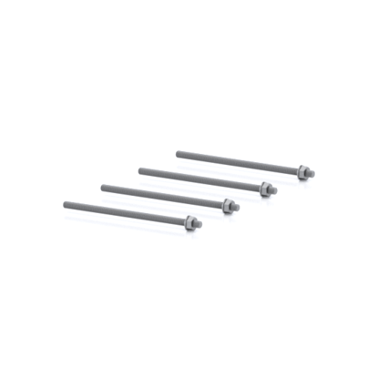 Picture of Injection-threaded rod M10 x 210, Steel galvanised, Set of 4