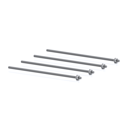 Picture of Injection-threaded rod M10 x 330, Steel galvanised, Set of 4