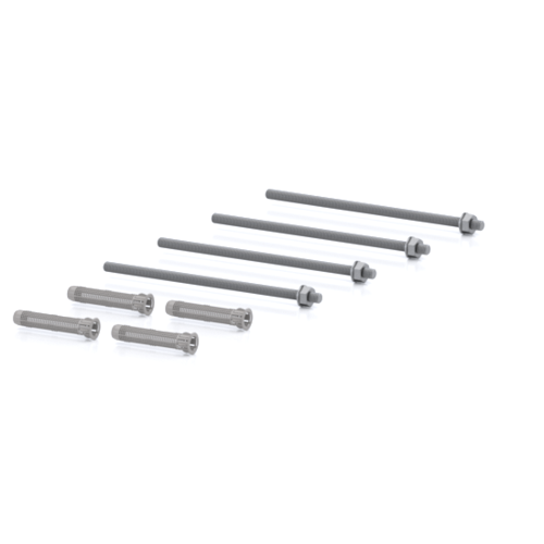 Picture of Injection-threaded rod M10 x 230 and anchor sleeve FIS H 16 x 85 K, Steel galvanised, Set of 4