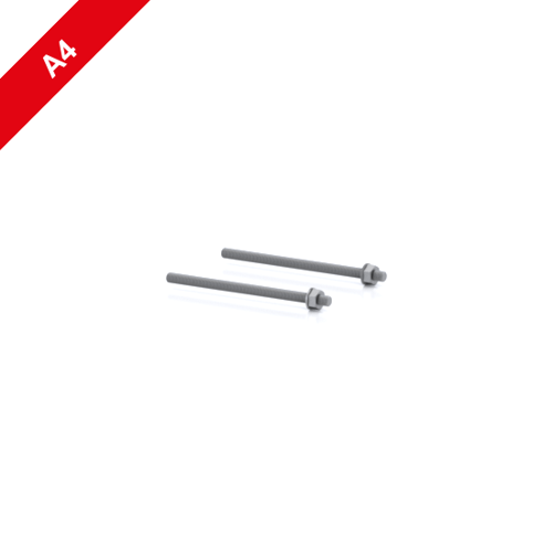 Picture of Injection-threaded rod M10 x 170, stainless A4, Set of 2