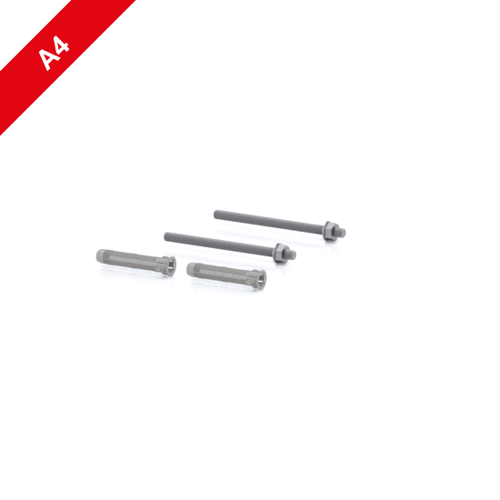 Picture of Injection-threaded rod M10 x 150 and anchor sleeve FIS H 16 x 85 K, stainless A4, Set of 2