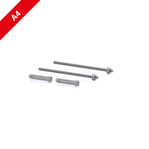 Immagine di Aste fi lettate per iniezione M10 x 230 e bussole d’ancoraggio FIS H 16 x 85 K, inossidabile A4, set di 2